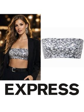 Express Sequin Bandeau